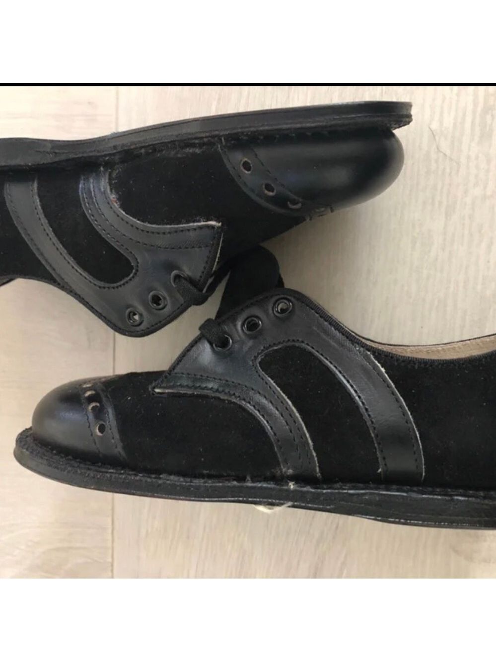 Vintage Boys Shoes Chapmans Exclusive Deluxe NIB Mid Century Oxfords Staging - Picture 10 of 12